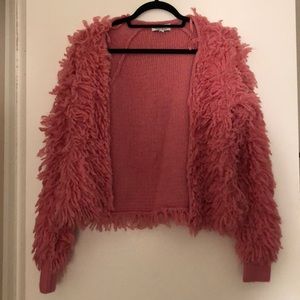 Pink Fringe Jacket